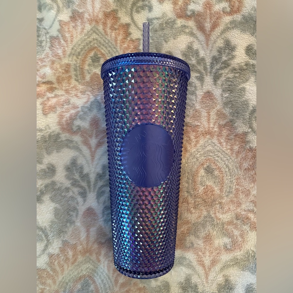 Disney 50th Anniversary Iridescent Starbucks Studded Tumbler